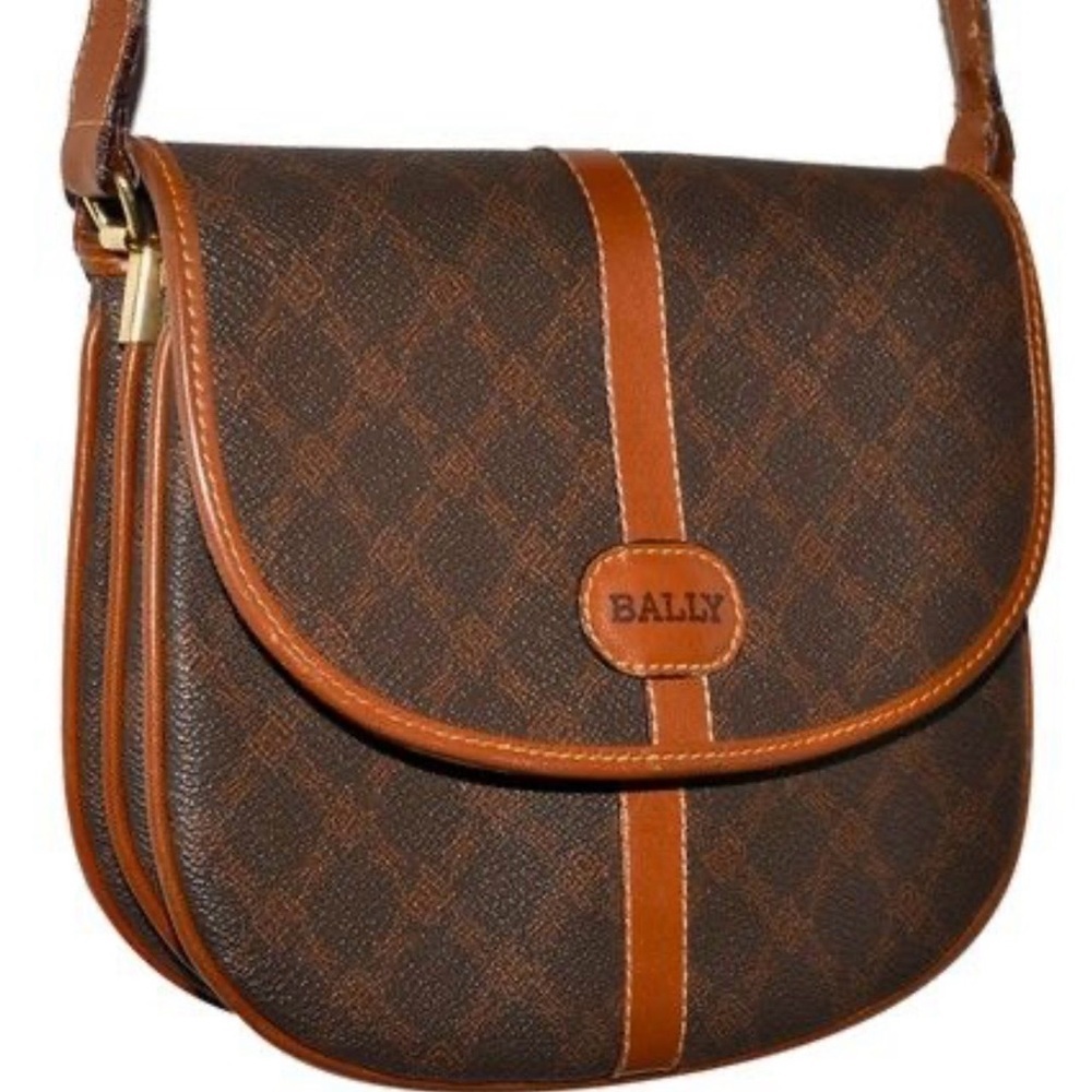 Bally Vintage Saddle Crossbody Bag